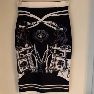 Philosophy by Anthropologie Neoprene skirt
